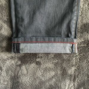 Express One Eleven Red Line Special Edition  Button Fly Jeans